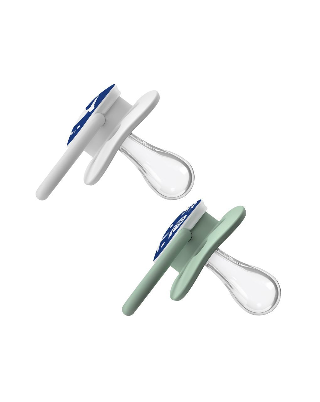 Dr. brown's πιπίλες σιλικόνης νυχτός 2τμχ advantage boy 0-6m 112.70.1hc.310 - Dr Browns