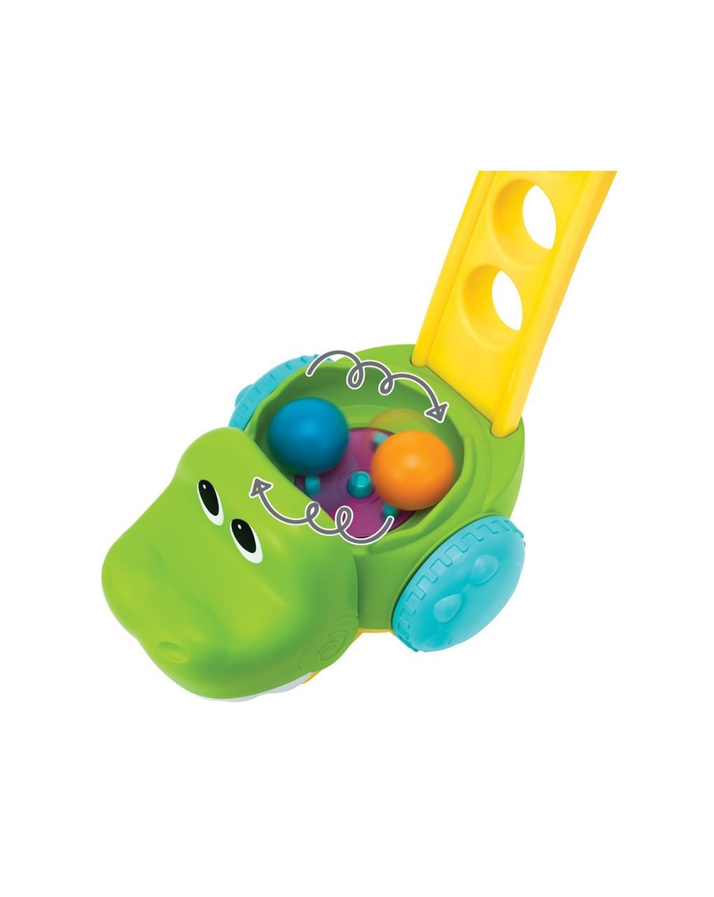 Bkids κροκόδειλος σπρώξε και παίξε (2 σχέδια) - B-kids