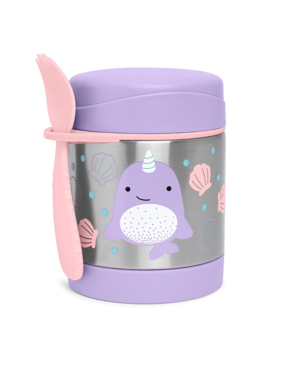 Skip hop zoo φαγητοδοχείο - θερμός 325ml narwhal 29-2903005-30