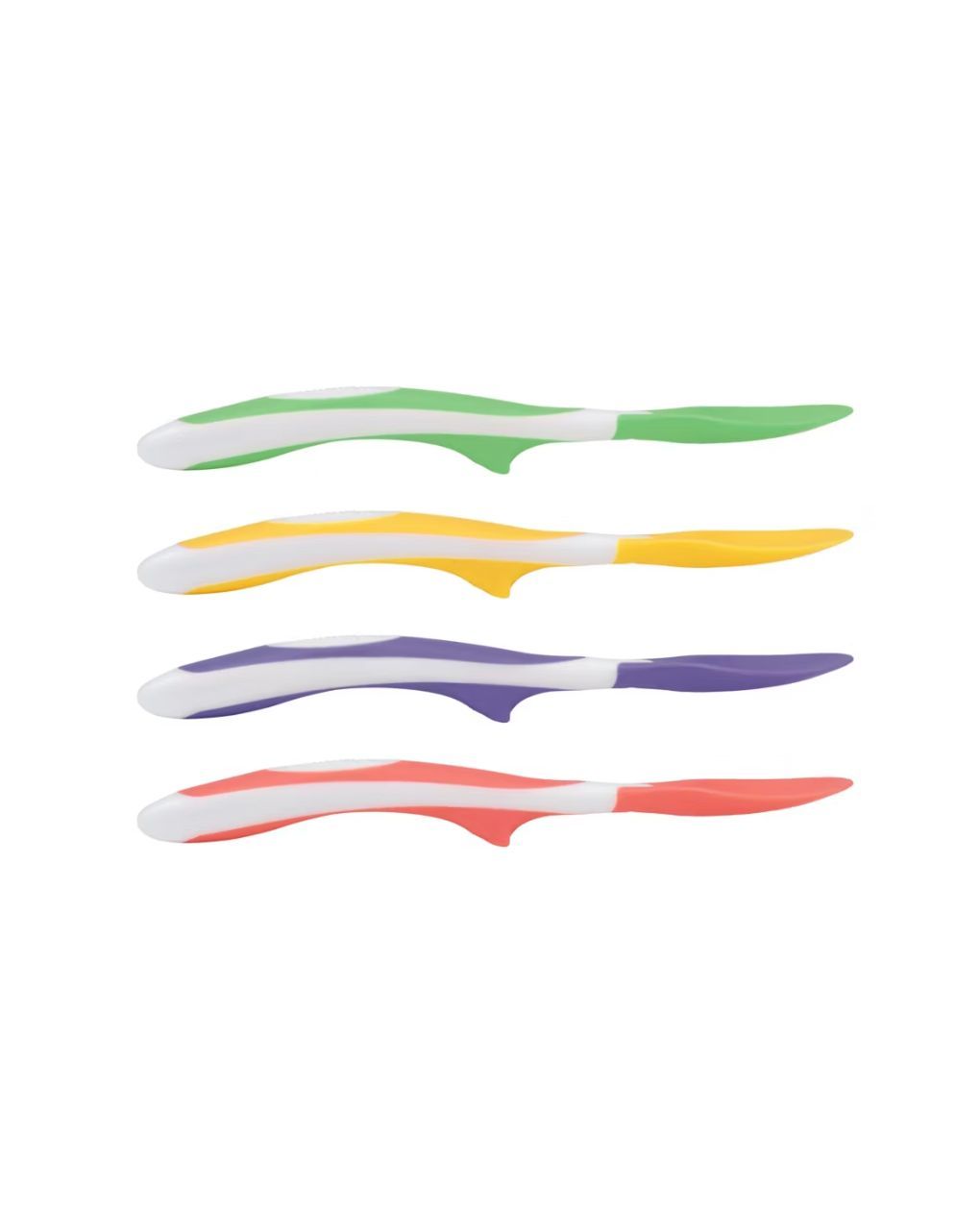 Dr. brown's μαλακά κουταλάκια ταΐσματος 4τμχ 4m+ - Dr Browns