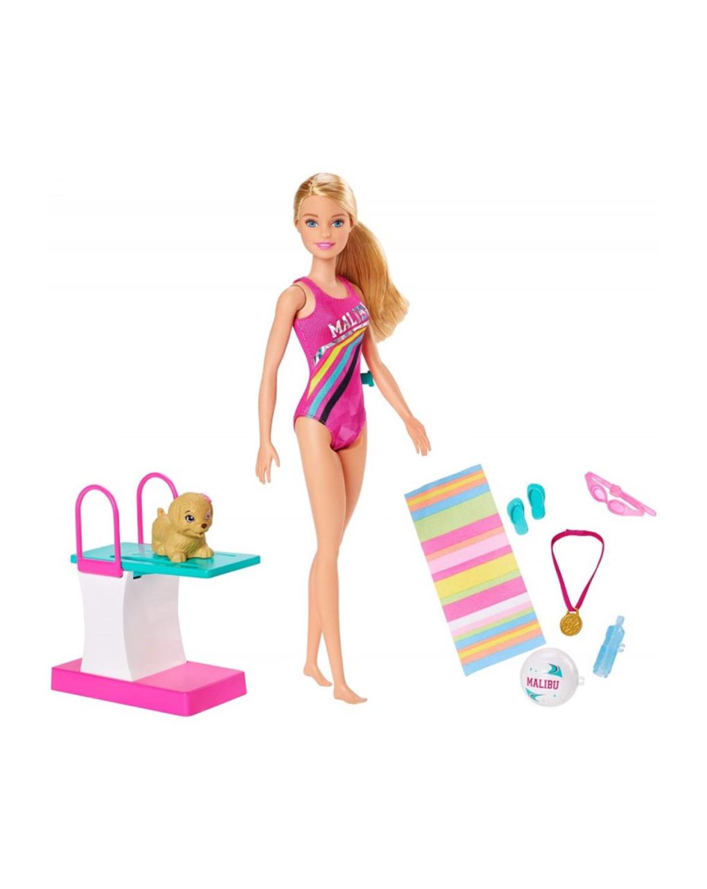 Barbie dreamhouse adventures κολυμβήτρια ghk23 - BARBIE