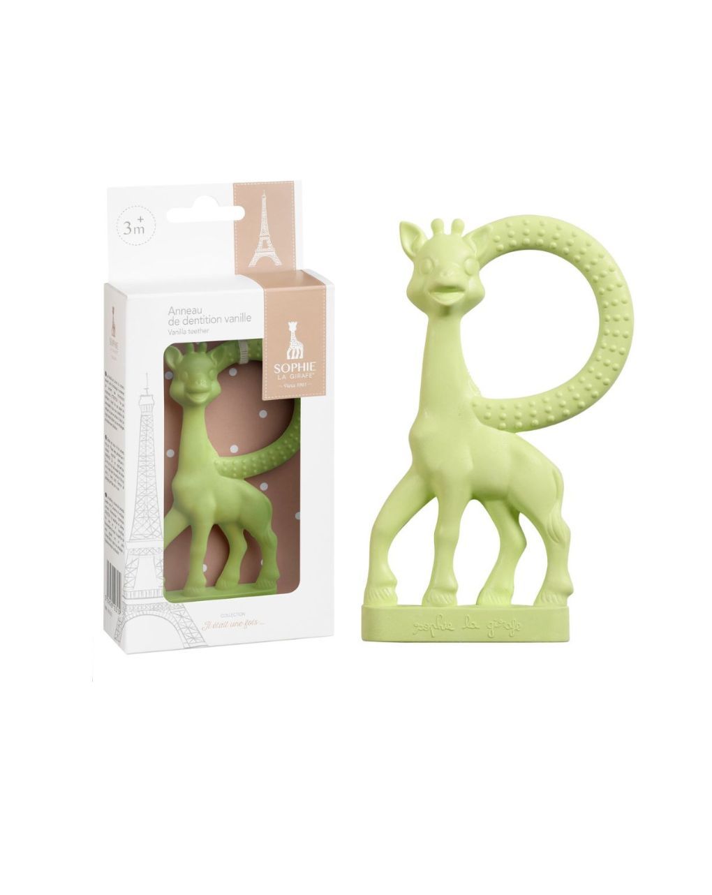 Sophie la girafe κρίκος οδοντοφυΐας βανίλια (3 σχέδια) - SOPHIE LA GIRAFE