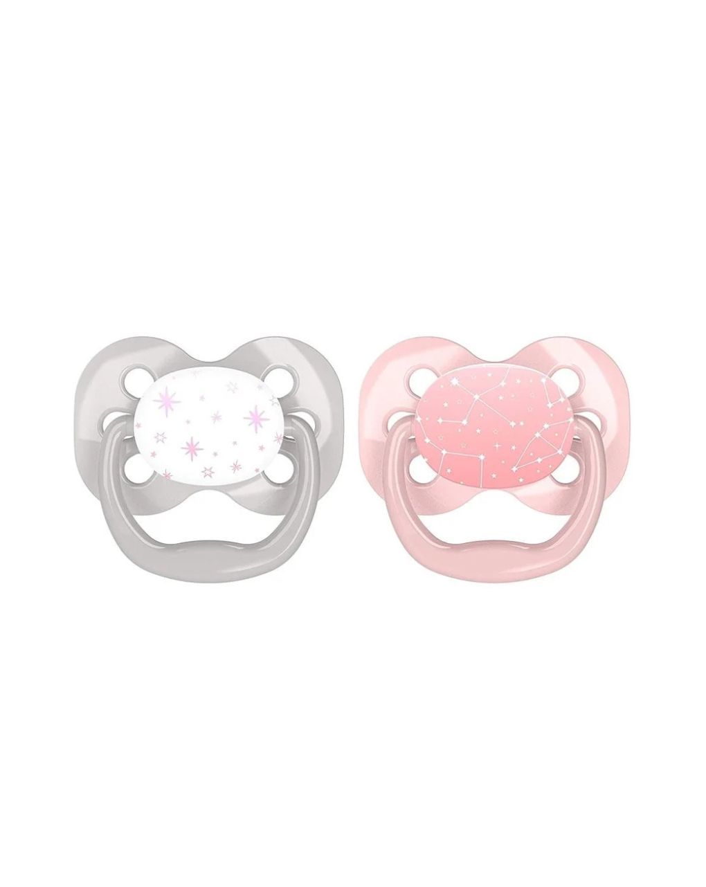 Dr. brown's πιπίλες σιλικόνης 2τμχ advantage girl 0-6m 112.70.1hc.273