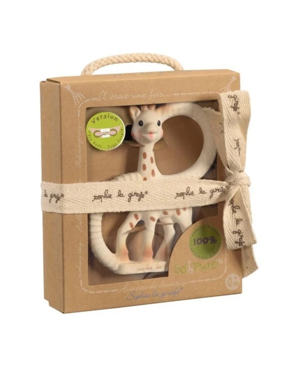 Sophie la girafe δακτύλιος οδοντοφυίας soft 0m+ s200318 - SOPHIE LA GIRAFE