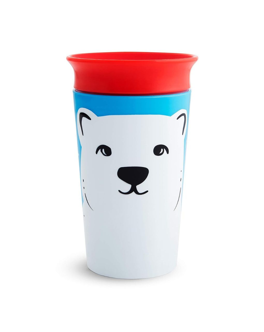 Munchkin ποτηράκι miracle 360˚ sippy 266ml πολική αρκούδα 51779