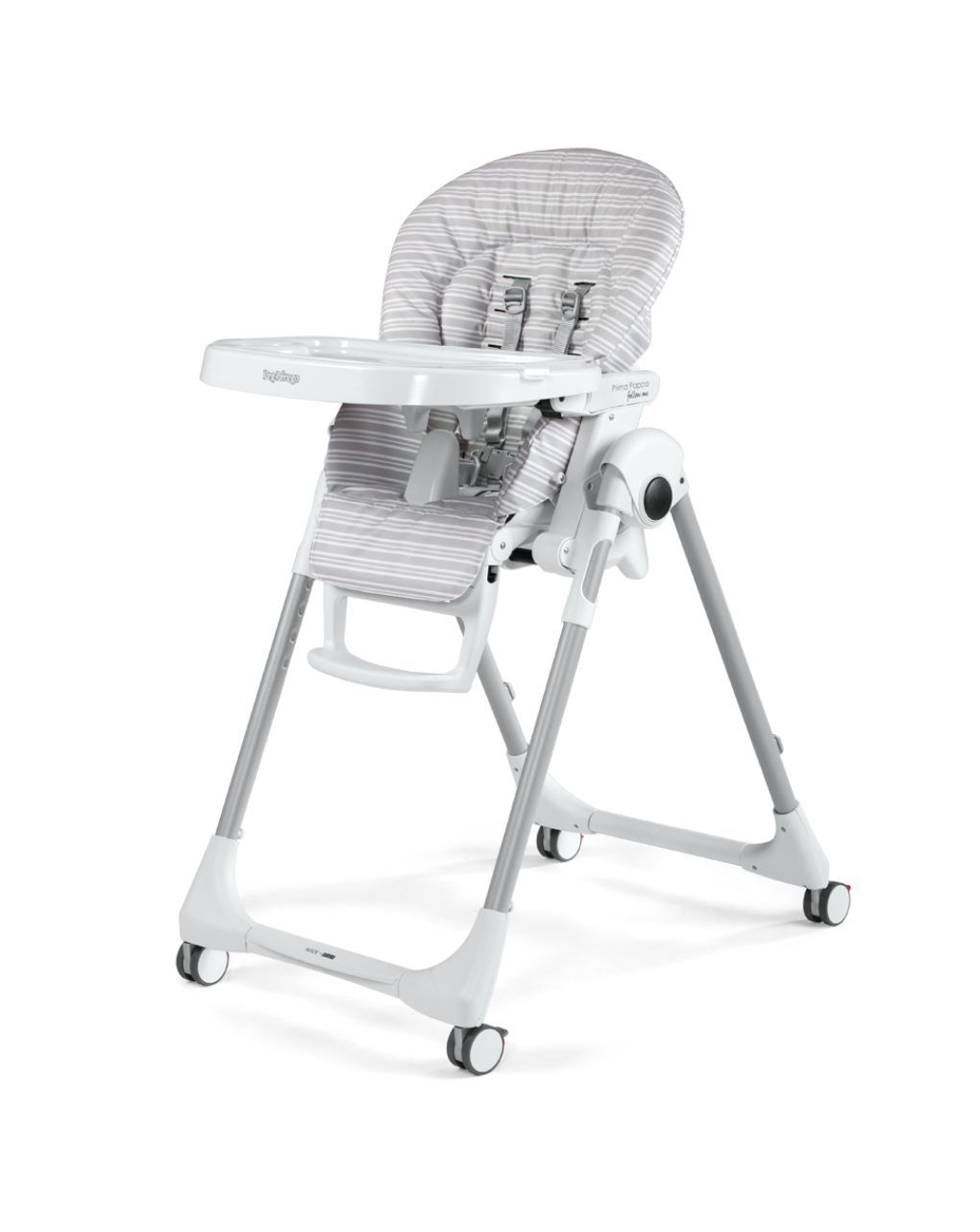 Peg perego καρεκλάκι φαγητού prima pappa follow me linear grey - Peg-Pérego