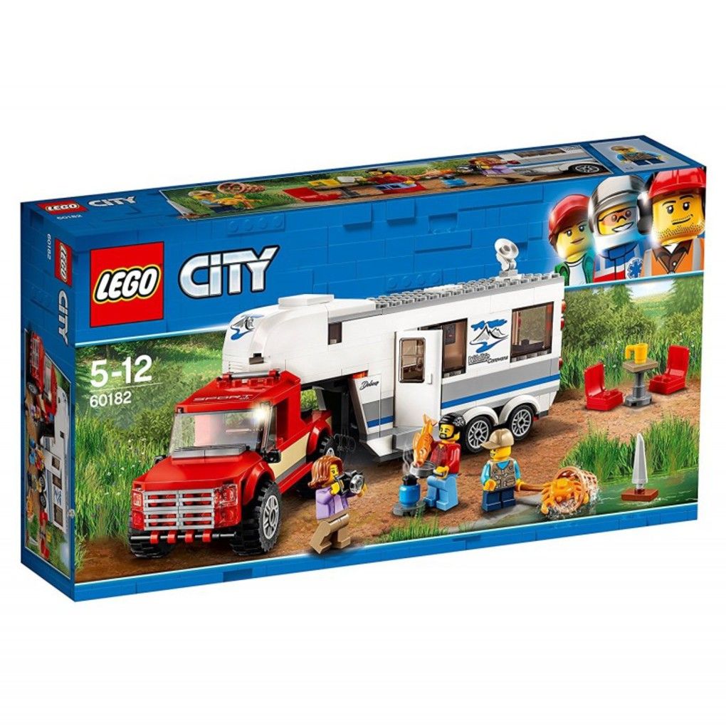 Lego city ημιφορτηγο και τροχοσπιτο - LEGO