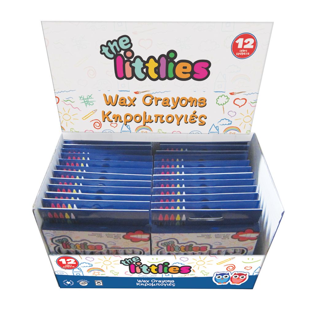 κηρομπογιές the littlies 12 τμχ - The littlies