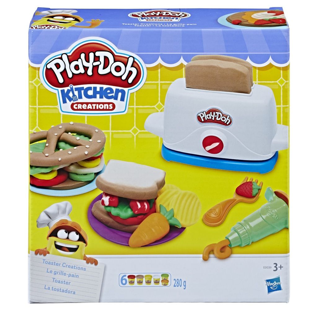 Play-doh toaster creations - Play-Doh