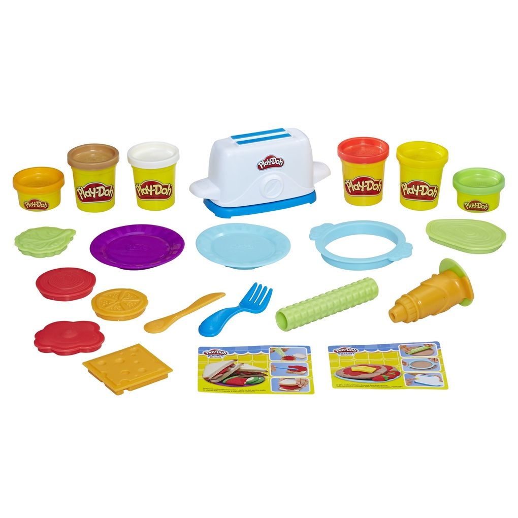 Play-doh toaster creations - Play-Doh