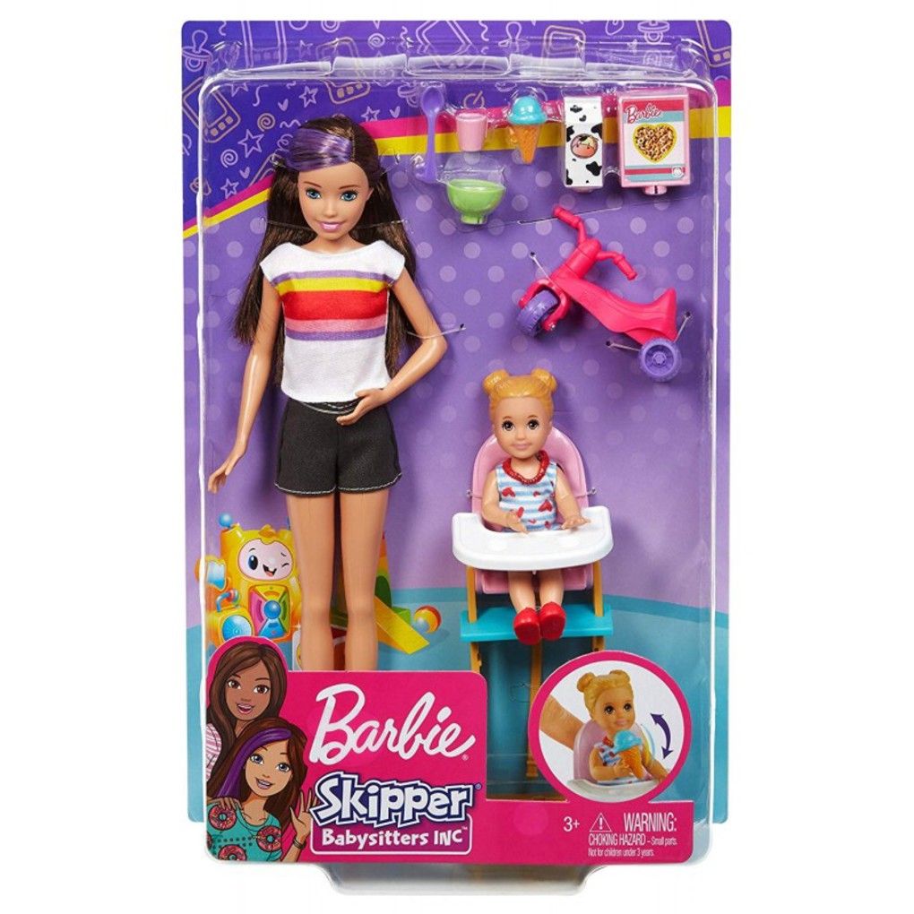 Barbie babysitters - ωρα για φαγητο - BARBIE