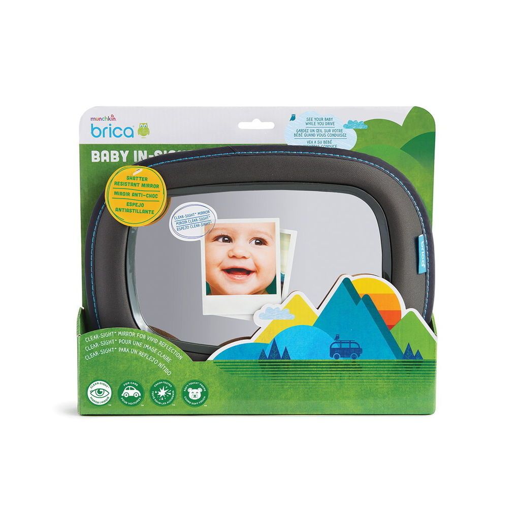 Baby in sight mirror for car