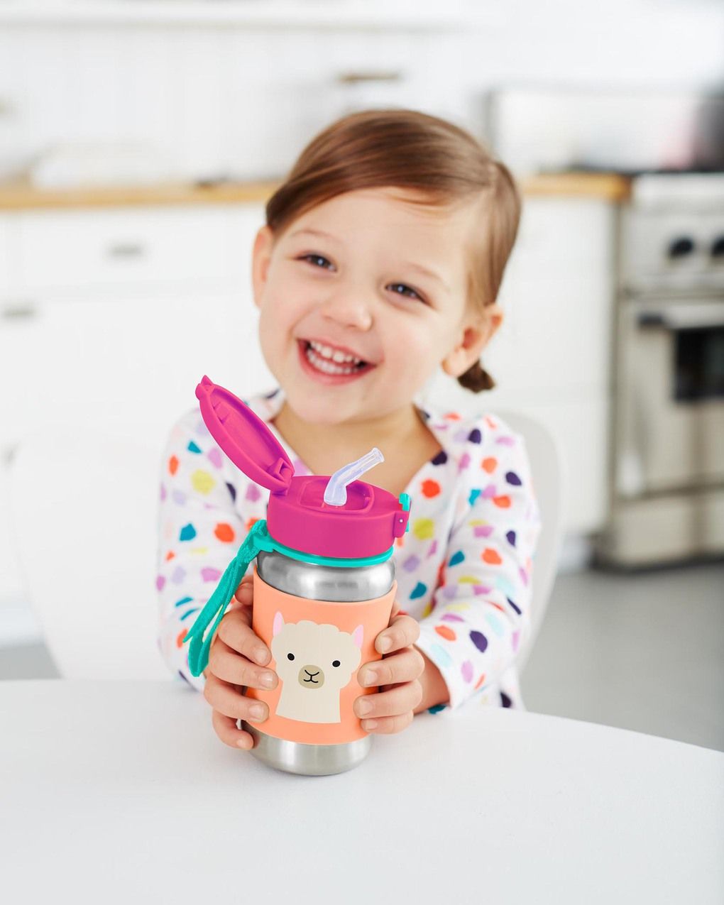 ανοξείδωτο παγούρι zoo - liama - SKIP HOP