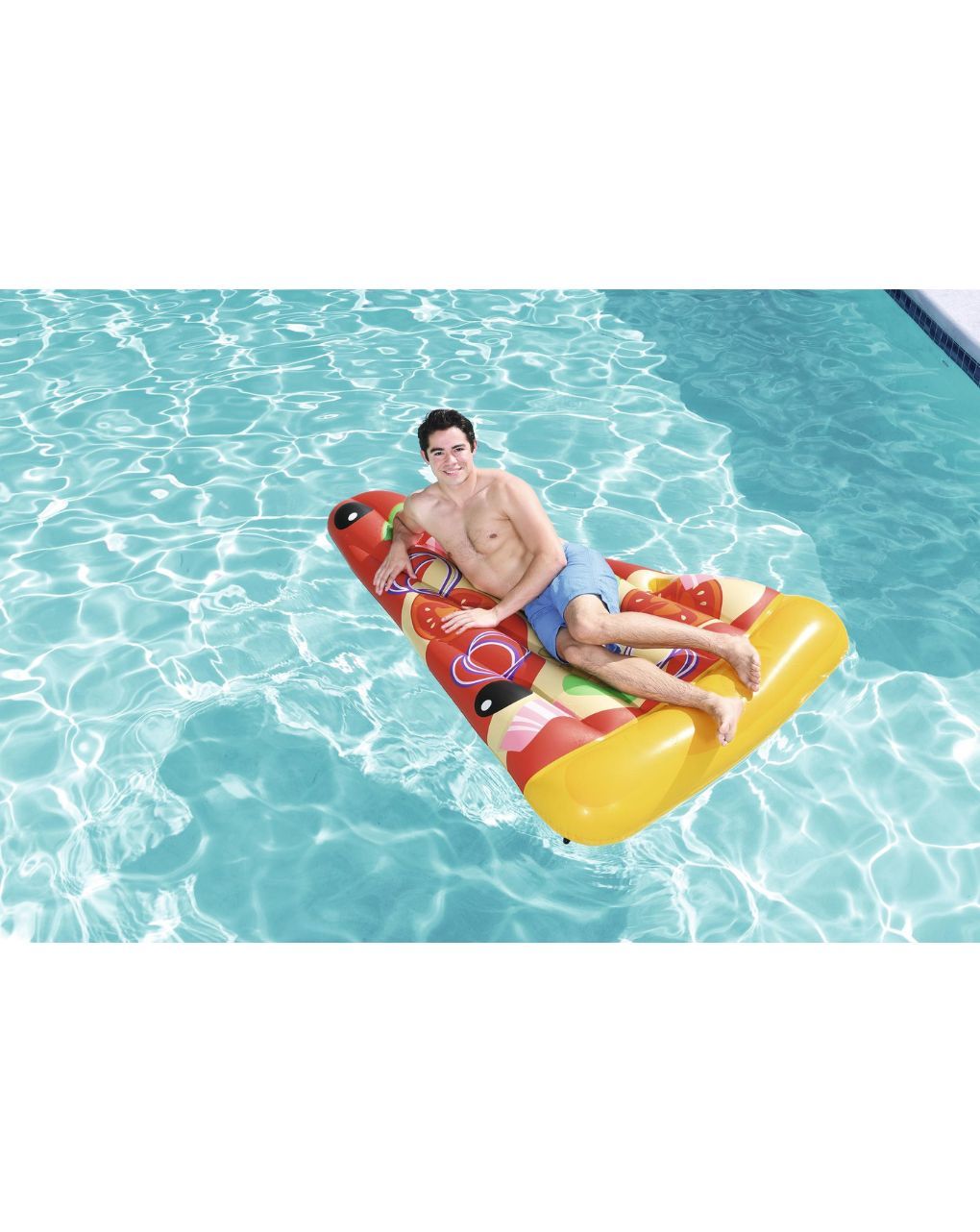 Bestway φουσκωτό στρώμα pizza party 188cm - Bestway