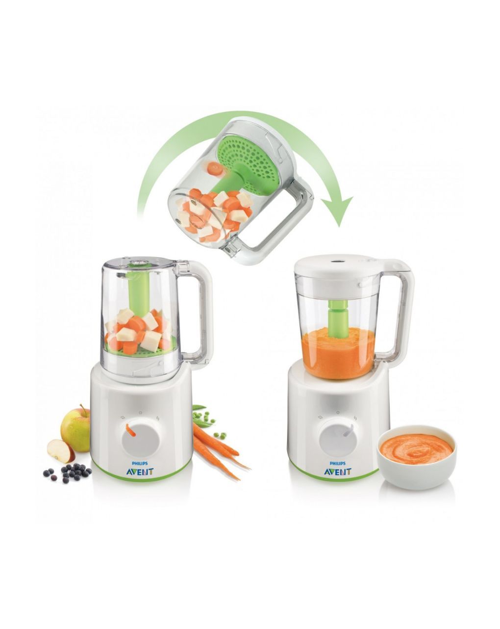 Philips avent παρασκευαστής βρεφικής τροφής 2 σε 1, scf870/20 - Philips Avent