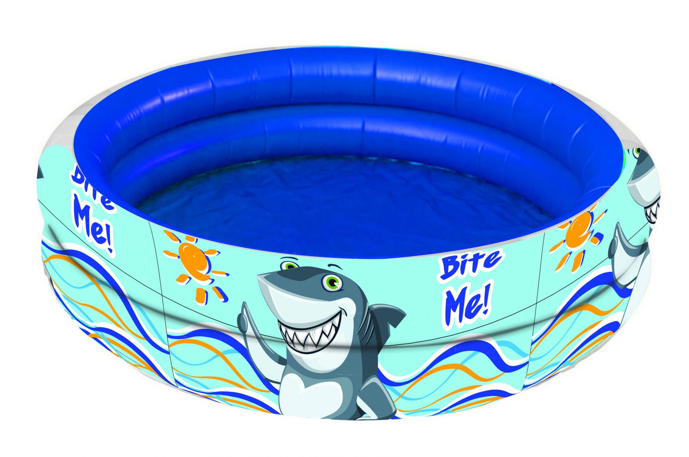 Gim πισίνα απλή 100x30cm shark 874-02170 - Gim