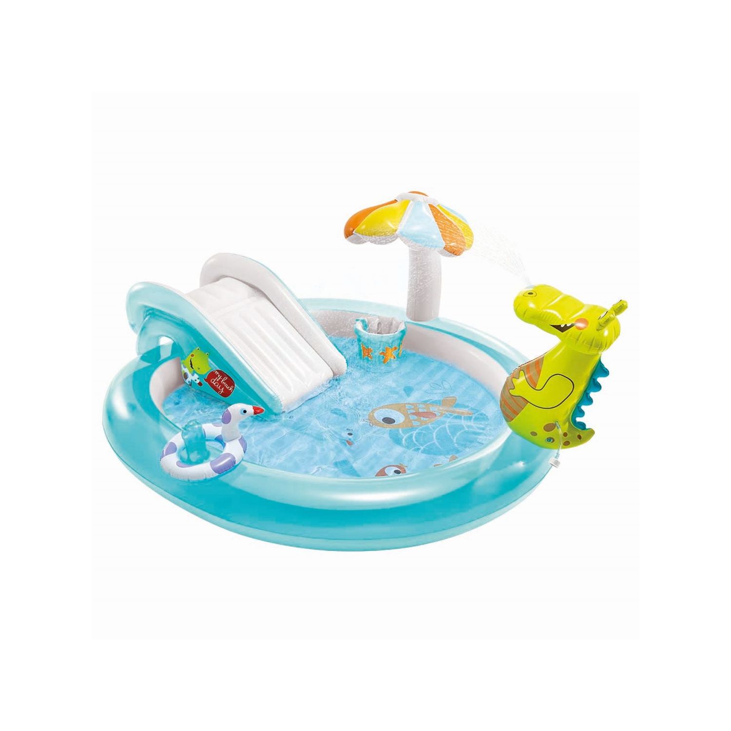 Intex playcenter αλιγάτορας 201x170 - Ιntex