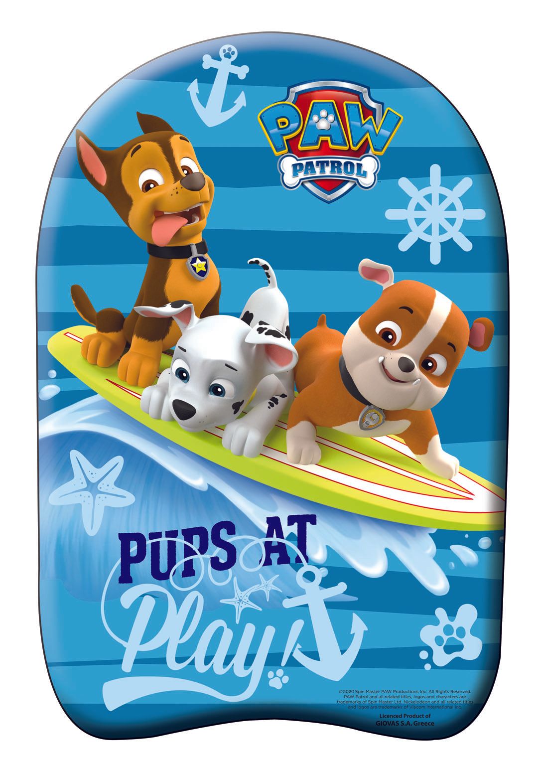 Gim σανίδα θαλάσσης(18)45cm paw patrol surf 870-39100 - Gim