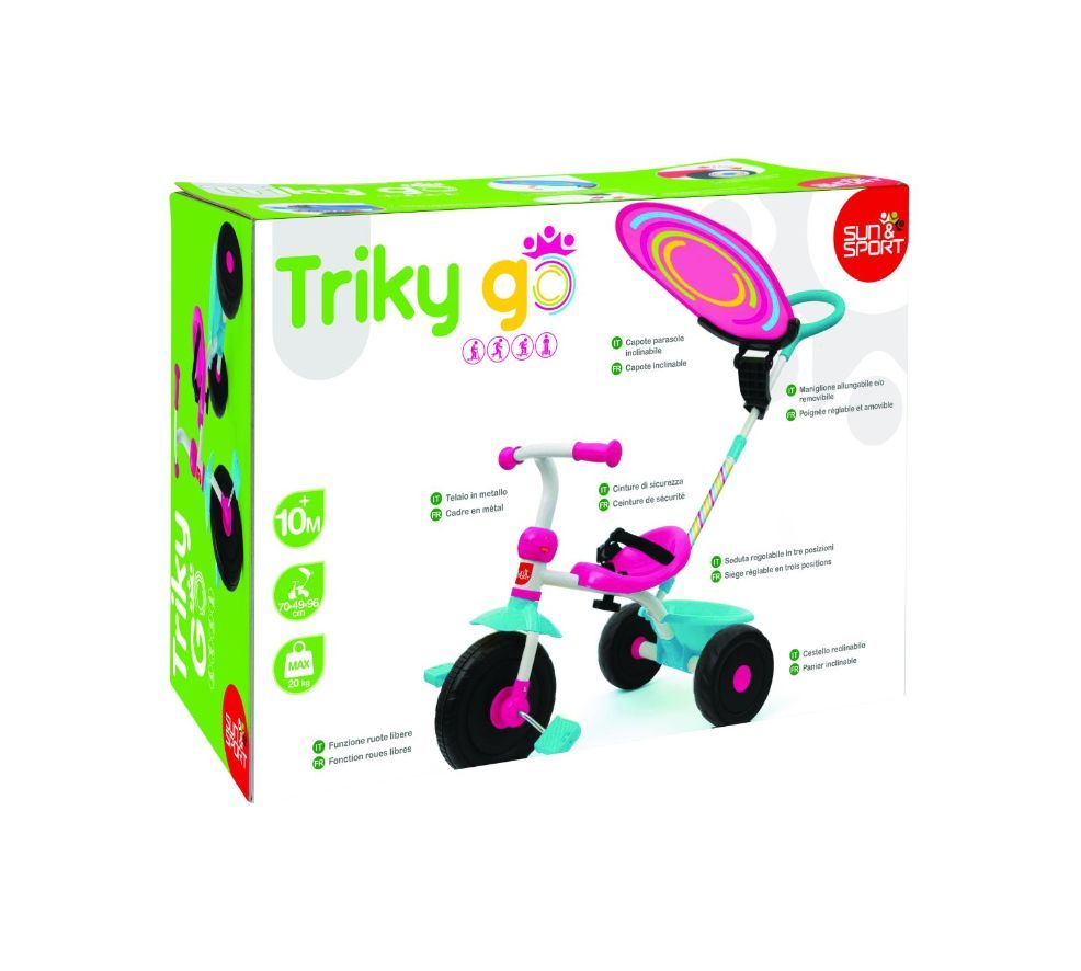 Sun & sport - τρίκυκλο triky go girl - Sun&Sport