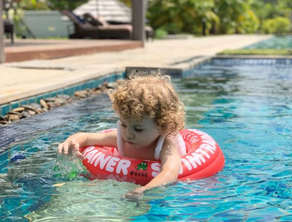 Swimtrainer σωσίβιο εκπαιδευτικό κίτρινο (4-8 ετών) - SWIMTRAINER