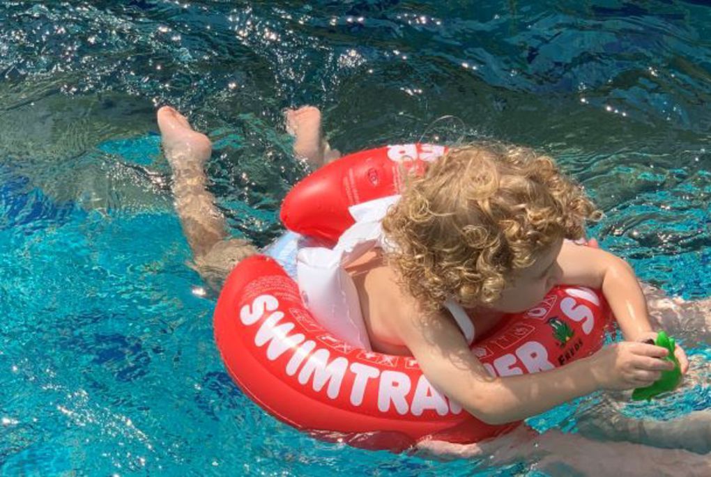 Swimtrainer σωσίβιο εκπαιδευτικό κίτρινο (4-8 ετών) - SWIMTRAINER