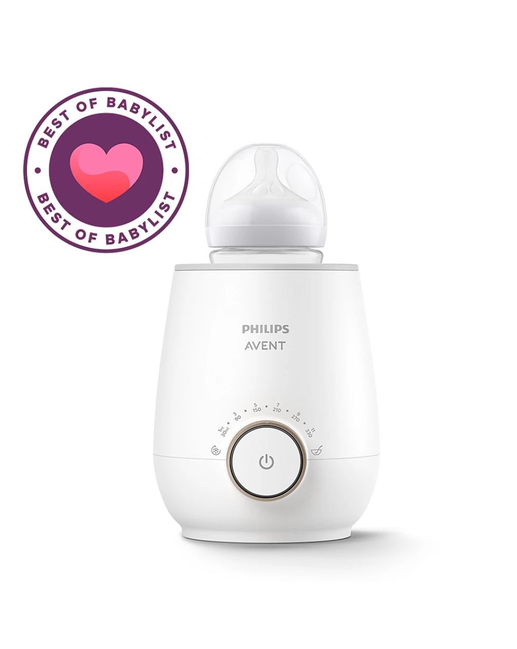Philips avent γρήγορος θερμαντήρας μπιμπερό & βρεφικής τροφής scf358/00