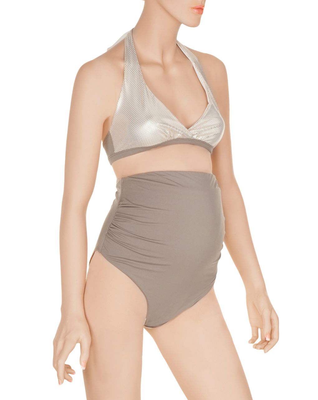 γυναικεί μαγιό μπικίνι χρυσό γκλίτερ - Prénatal