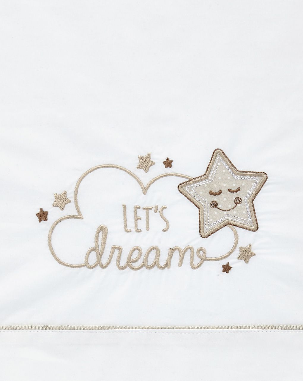 Prenatal σετ για λίκνο/πορτ μπεμπέ 3τμχ. natural - 80 x 110 cm - Prénatal