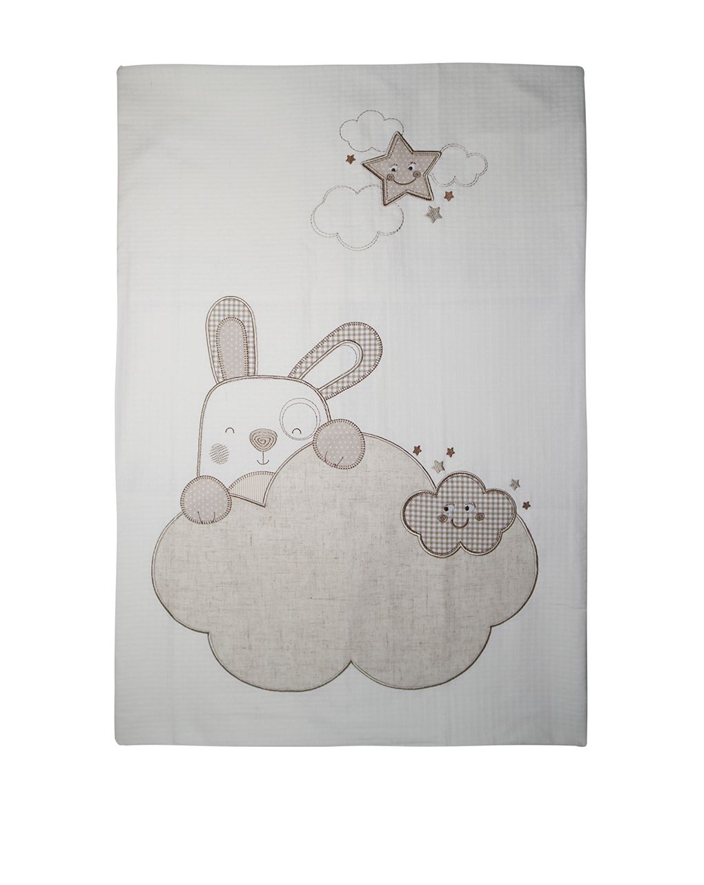 καλοκαιρινή κουβέρτα για κούνια με αρκουδάκι - one size