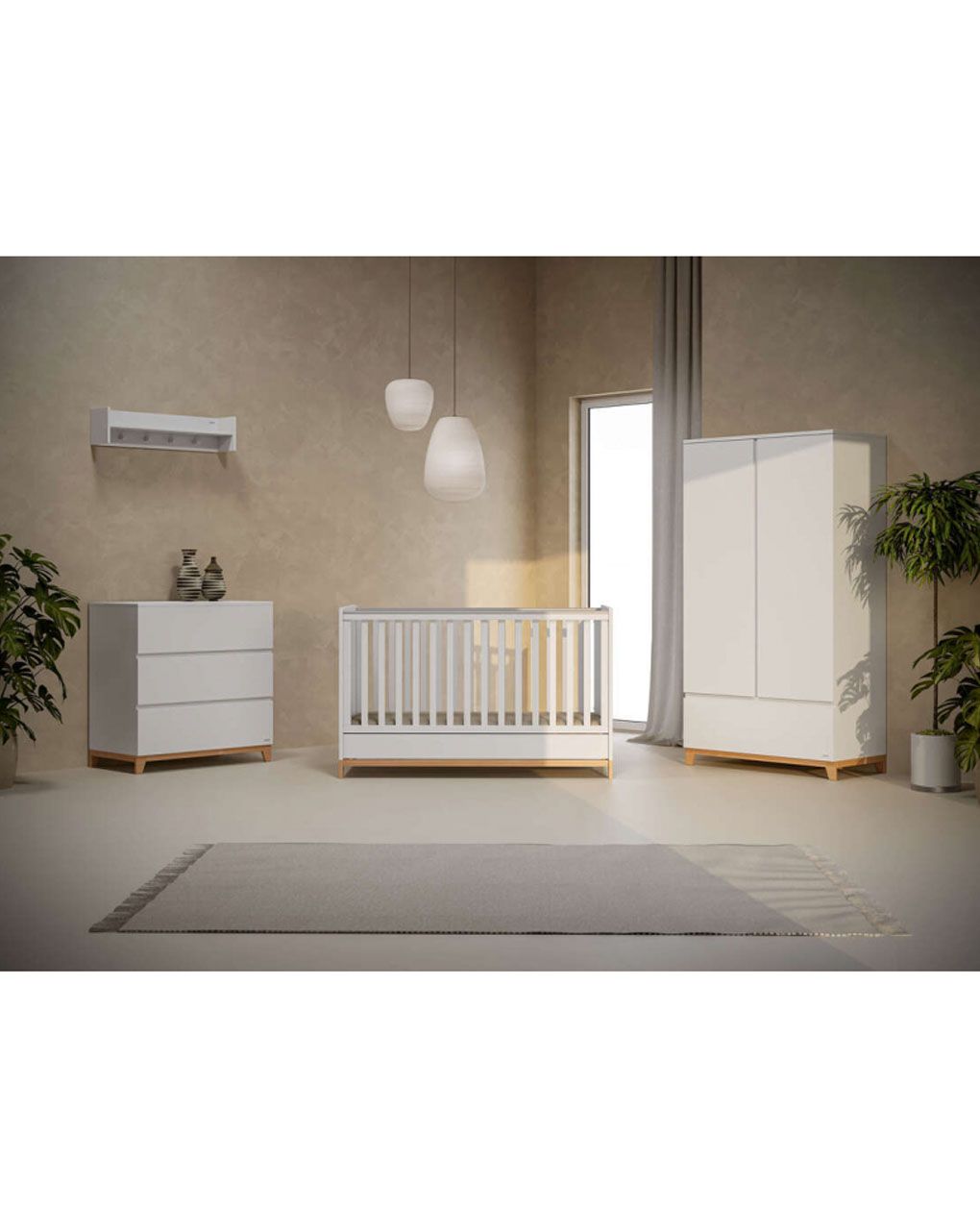 Casababy βρεφικό κρεβάτι μετατρεπόμενο σε προεφηβικό 70x140cm zoom 590231 - CASABABY