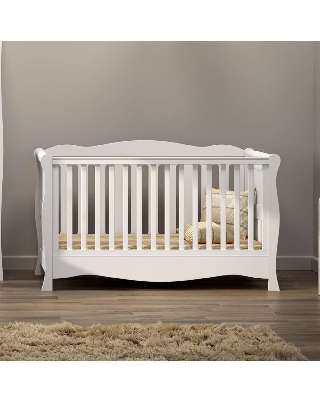 Casababy βρεφικό κρεβάτι μετατρεπόμενο σε προεφηβικό 70x140cm oxford 590234 - CASABABY