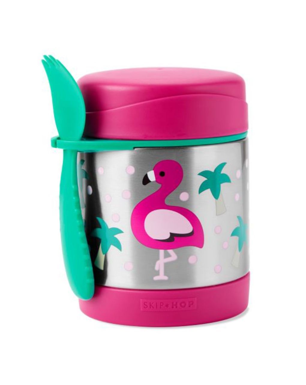Skip hop zoo φαγητοδοχείο - θερμός 325ml flamingo 29-2903005-36 - SKIP HOP
