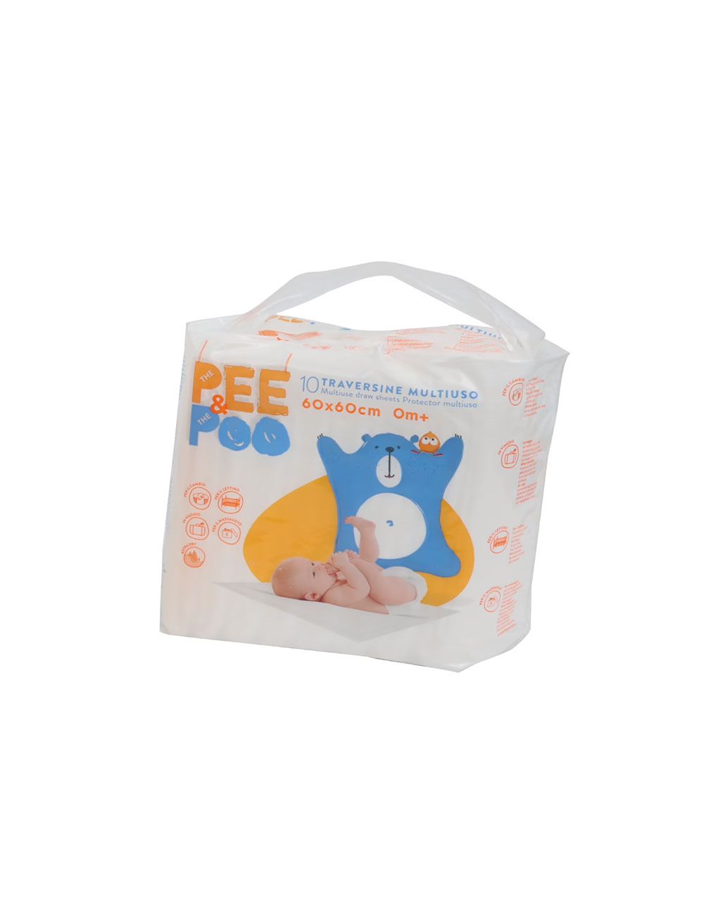 Pee&poo υποσέντονα 60x60εκ.