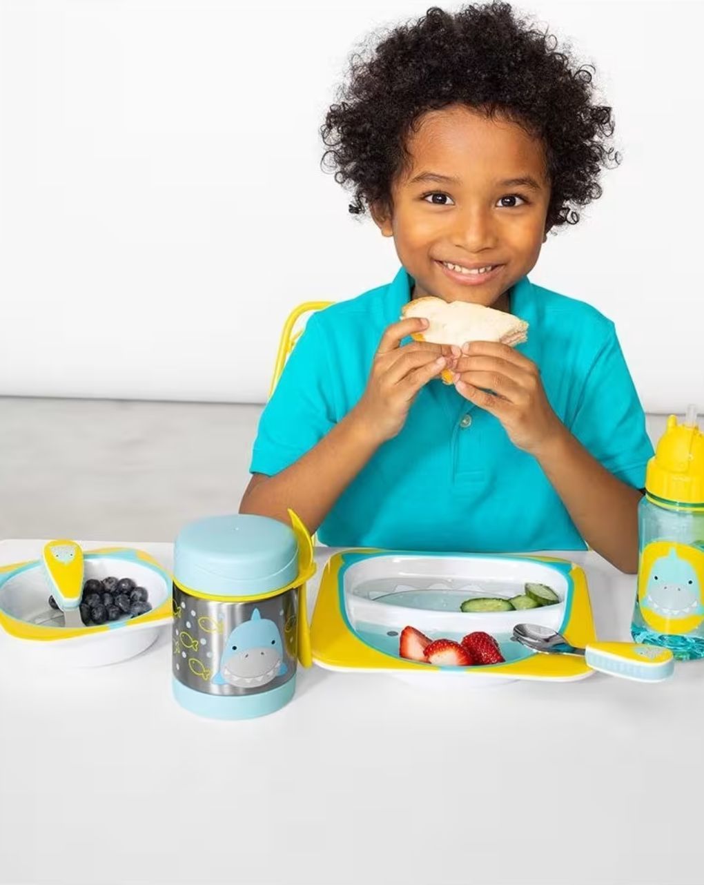 Skip hop zoo φαγητοδοχείο - θερμός 325ml shark 29-2903005-37 - SKIP HOP