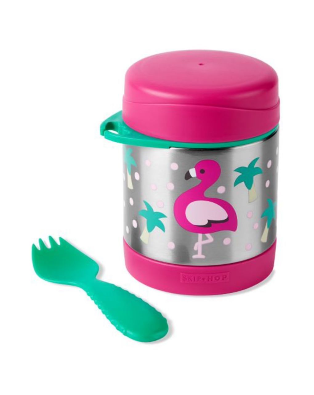 Skip hop zoo φαγητοδοχείο - θερμός 325ml flamingo 29-2903005-36 - SKIP HOP
