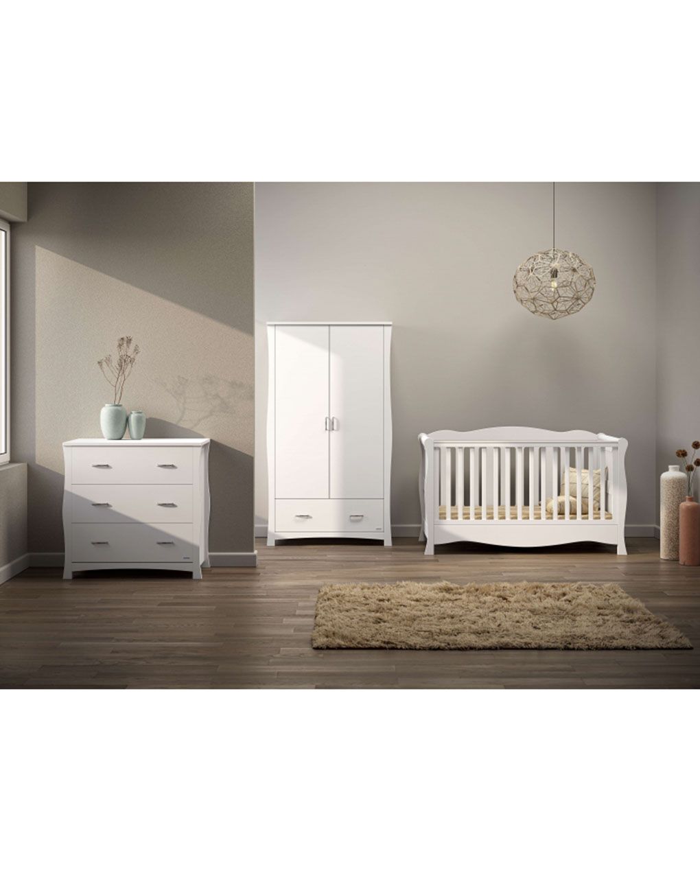 Casababy βρεφικό κρεβάτι μετατρεπόμενο σε προεφηβικό 70x140cm oxford 590234 - CASABABY