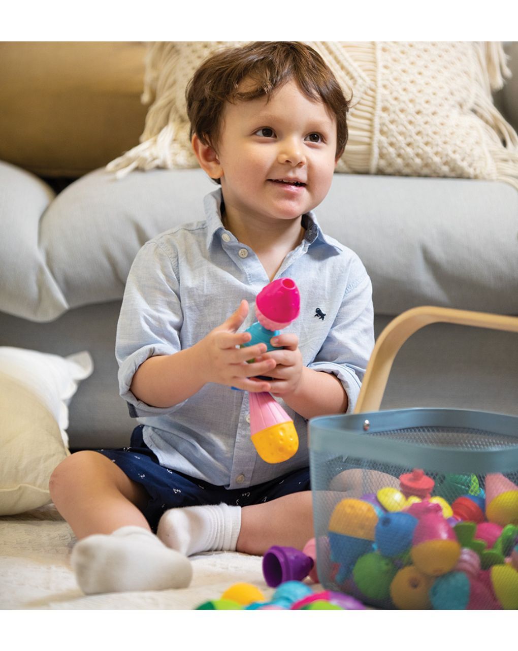 Lalaboom 5 σε 1 εκπαιδευτικές χάντρες και αξεσουάρ 36τμχ 10-36m 1000-86090 - Lalaboom