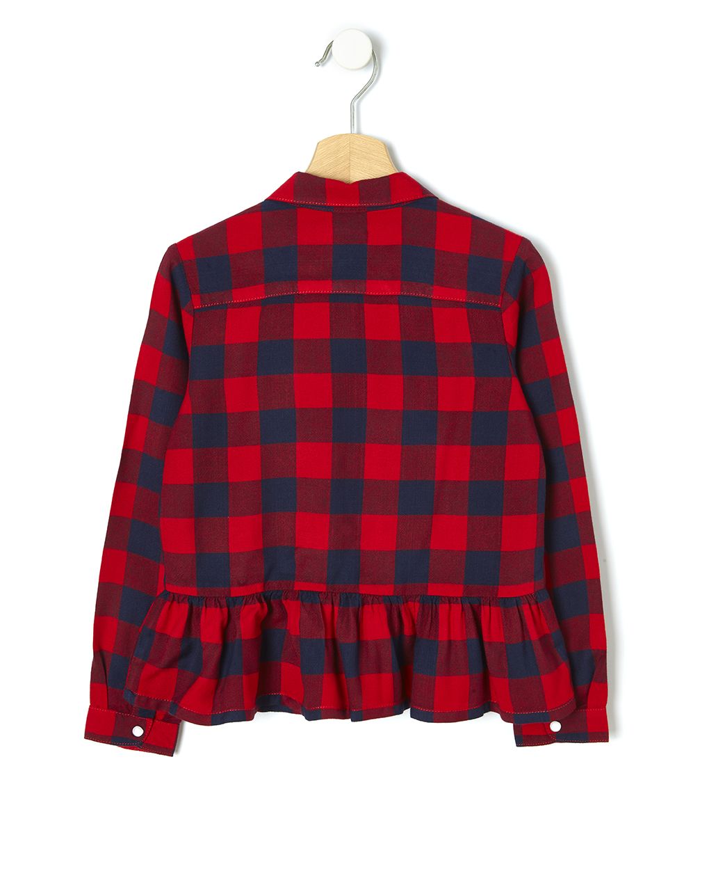 πουκαμισο καρο φανελα με παγιετες - Prénatal