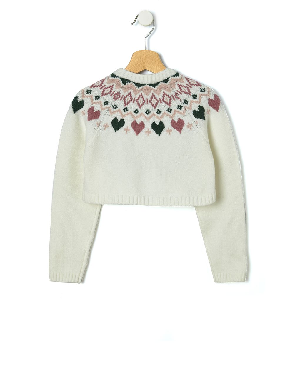 ζακέτα πλεκτή jacquard για κορίτσι - Prénatal