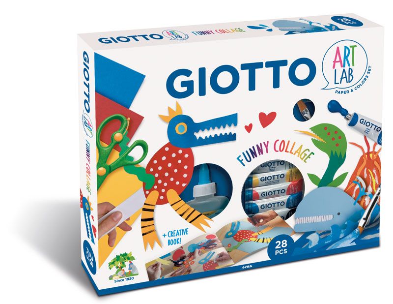 Giotto art lab funny collage 000581500 - GIOTTO ART LAB