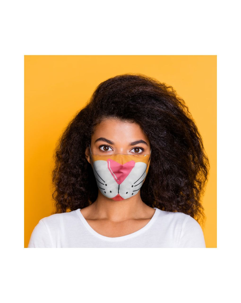 Gift & figures - μάσκα ενηλίκων πολλαπλών χρήσεων, tiger