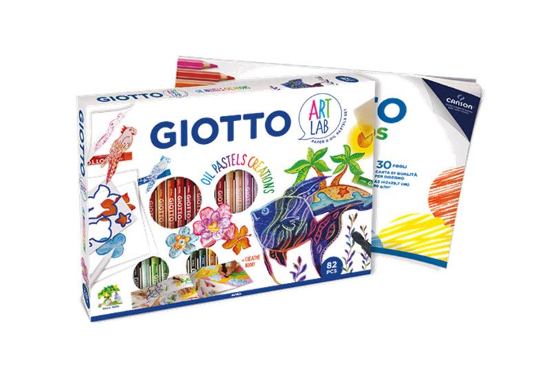 Giotto art lab σετ δημιουργίας  oil pastels creations 000581700 - GIOTTO ART LAB