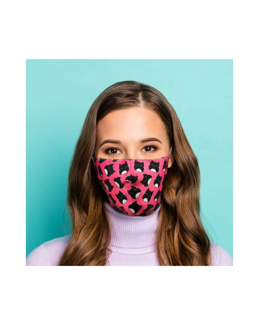 Gift&figures - μάσκα ενηλίκων feline fine cat