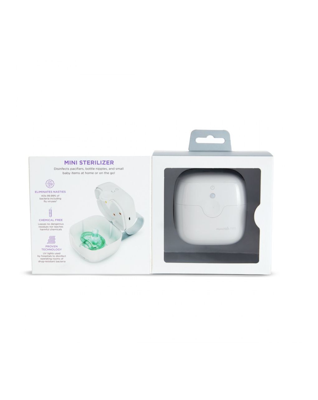 Munchkin φορητός αποστειρωτής πιπίλας mini sterilizer -59s 51849 - Munchkin