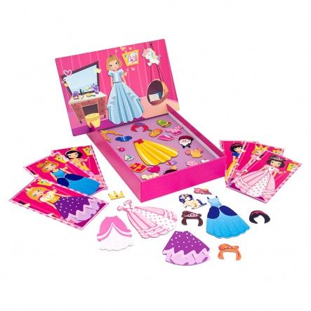 As  magnet box  - πριγκίπισσες dressu up 1029-64038 - AS Company