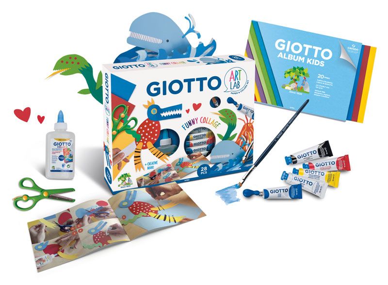 Giotto art lab funny collage 000581500 - GIOTTO ART LAB