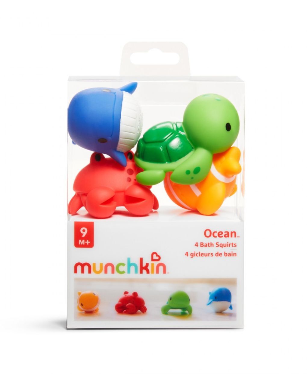 Munchkin παιχνίδια μπάνιου ocean 4τμχ 9m+ - Munchkin