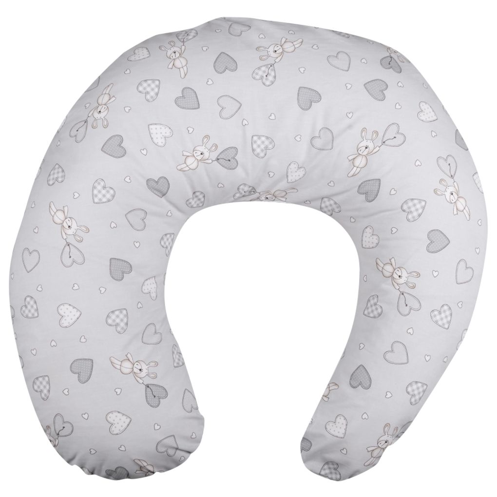 μαξιλαρι θηλασμου με βαμβακερη θηκη - ο κόσμος του μωρού