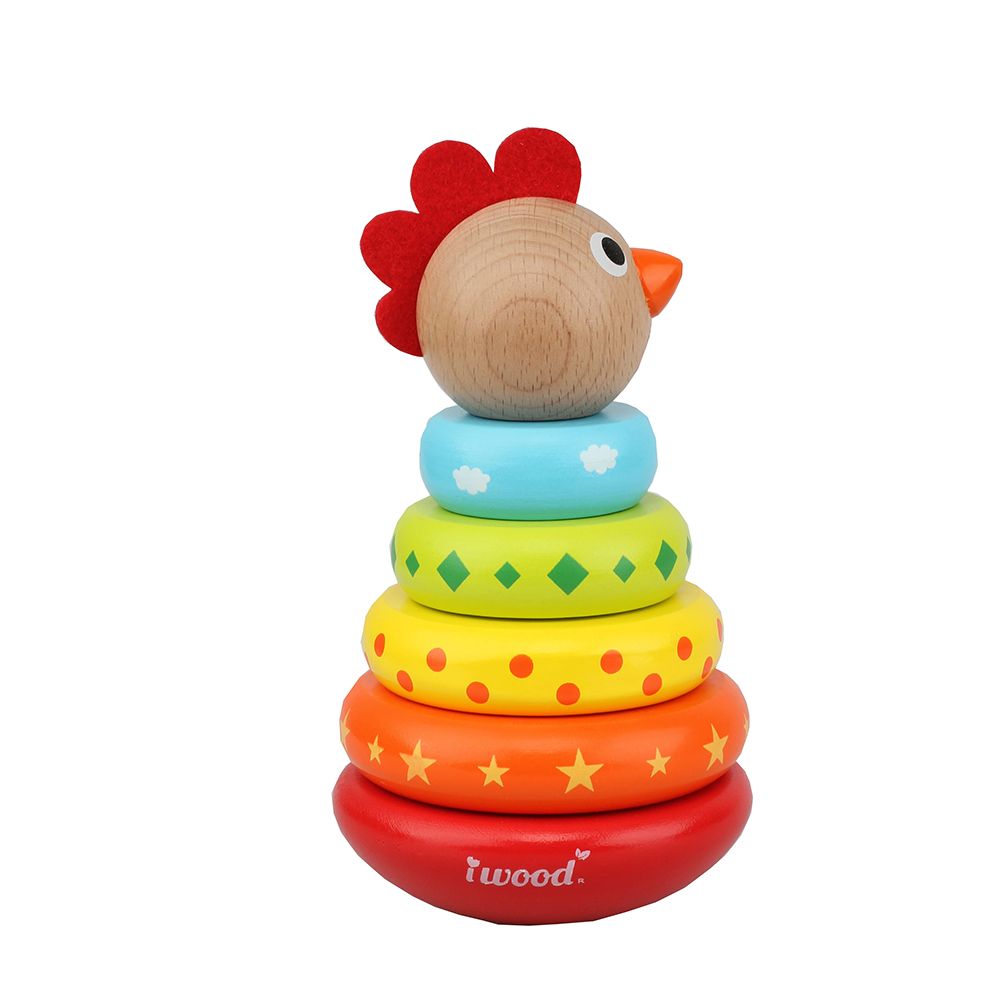 παιχνίδι συσσώρευσης κρίκων κότα - iwood