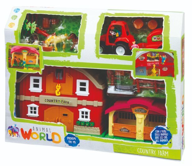 Animal world - mega set φάρμα - Animal World